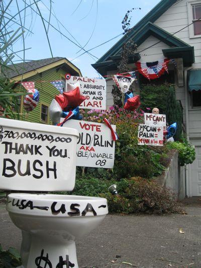 Craziest Obama Lawn Ever